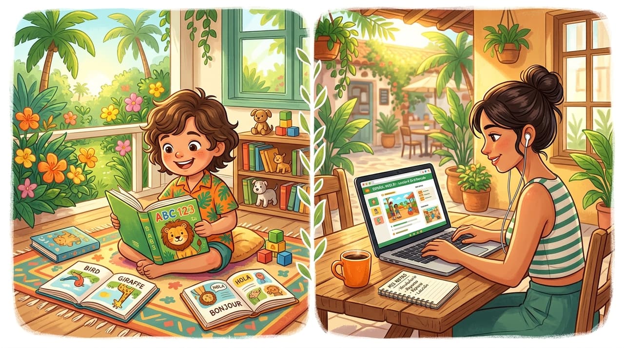 Why adults actually learn languages faster than kids (the research is pretty clear)
