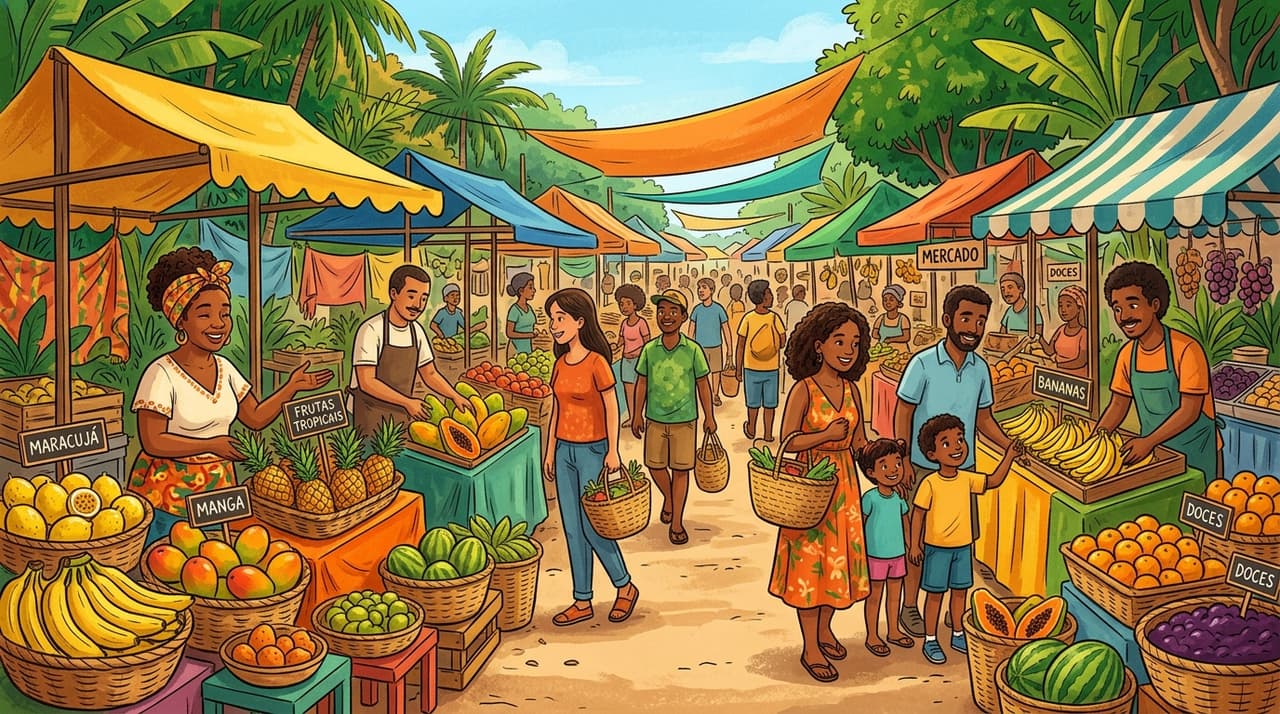 Street food Portuguese: what to actually order at a Brazilian feira