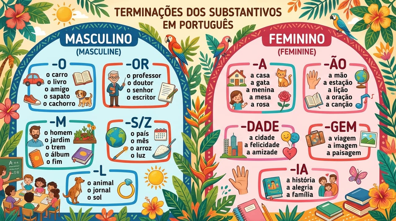 How to remember Portuguese gender (o vs a) without memorizing rules